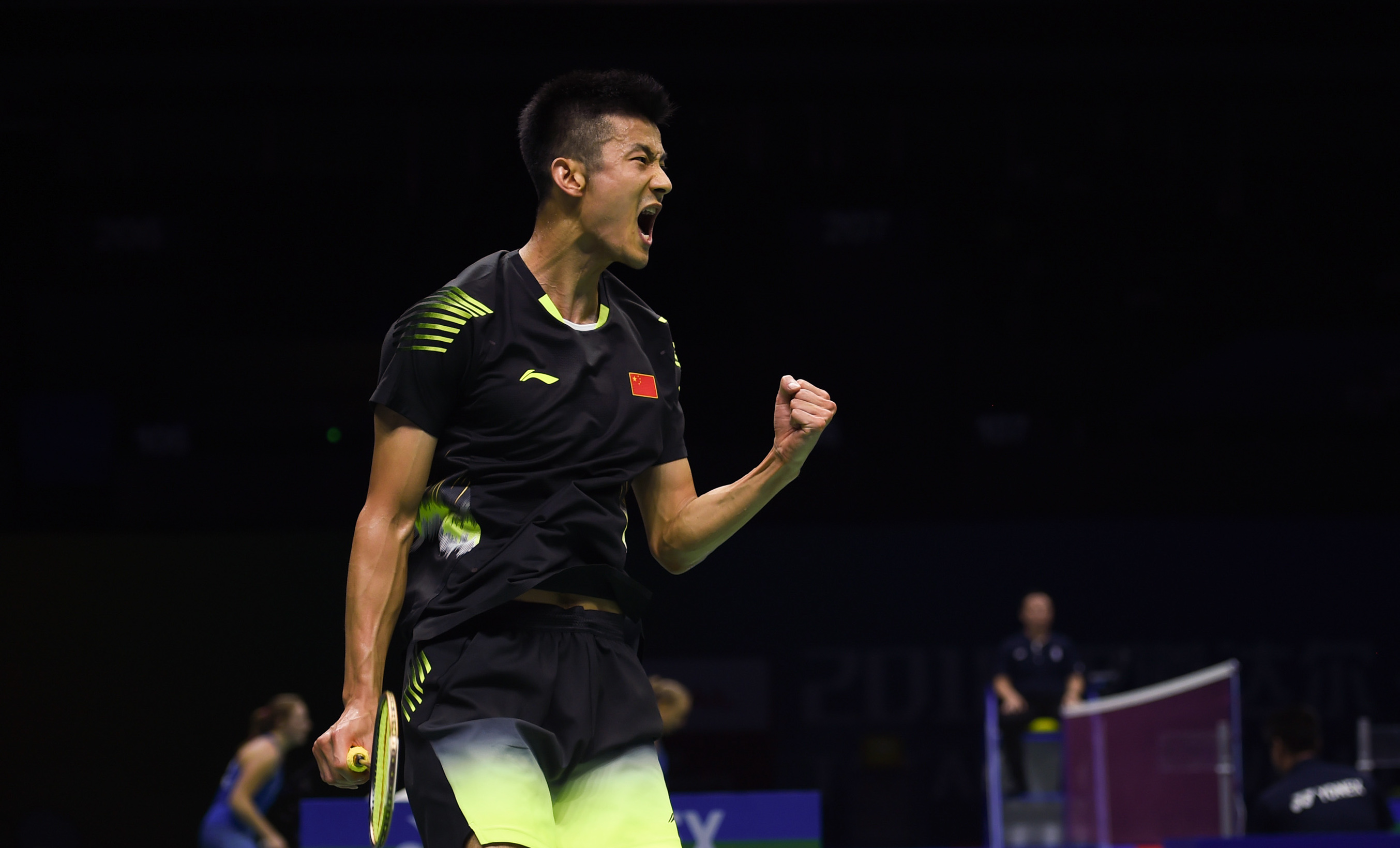 包含法国羽毛球队强势马来西亚羽毛球队，谌龙打破历史纪录的词条